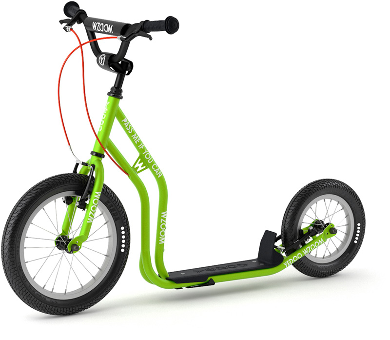 Yedoo Scooter mit Lufträder | Wzoom | Green