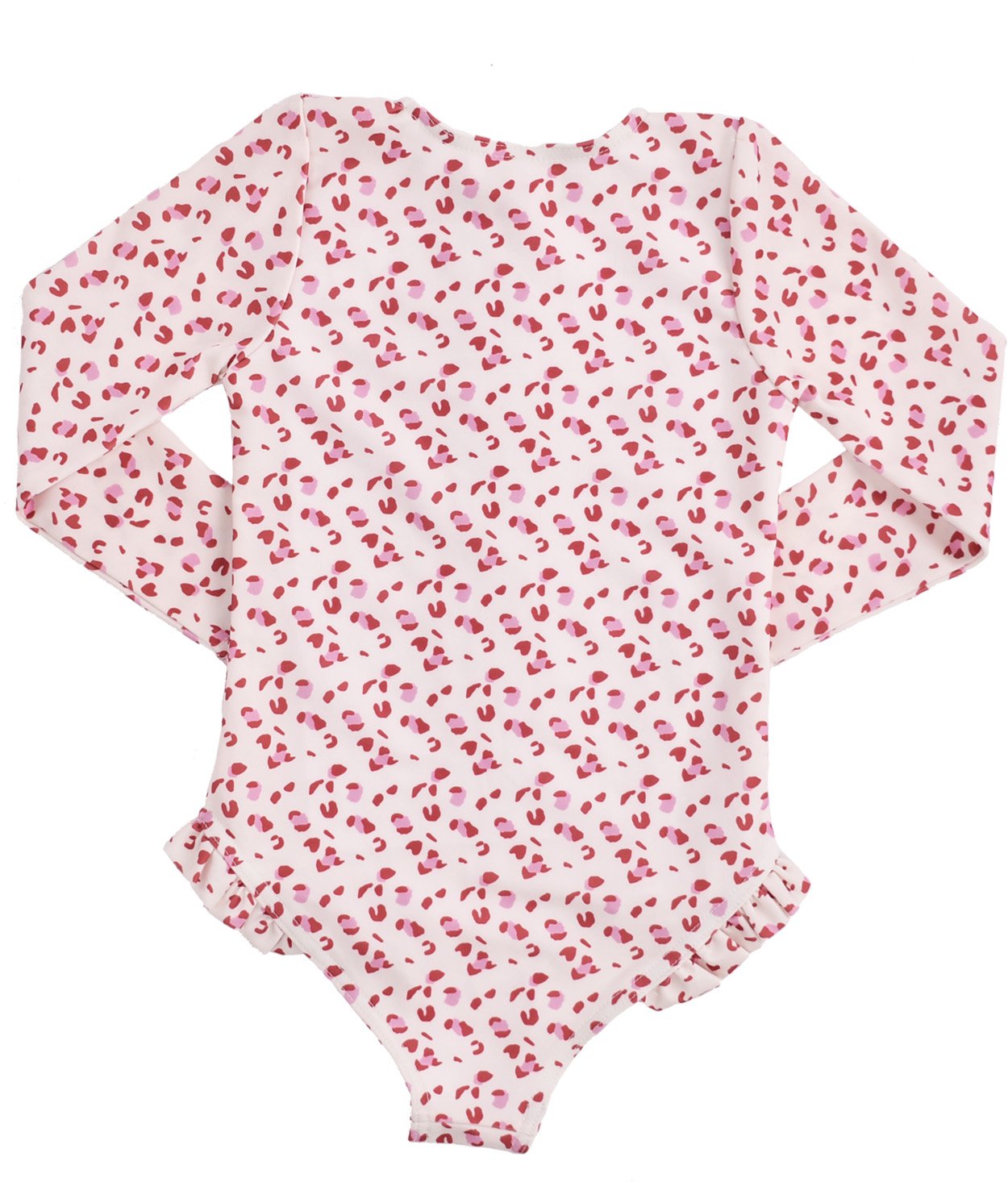 Swim Essentials | Schwimmanzug Mädchen 98/104 | Pink Leopard