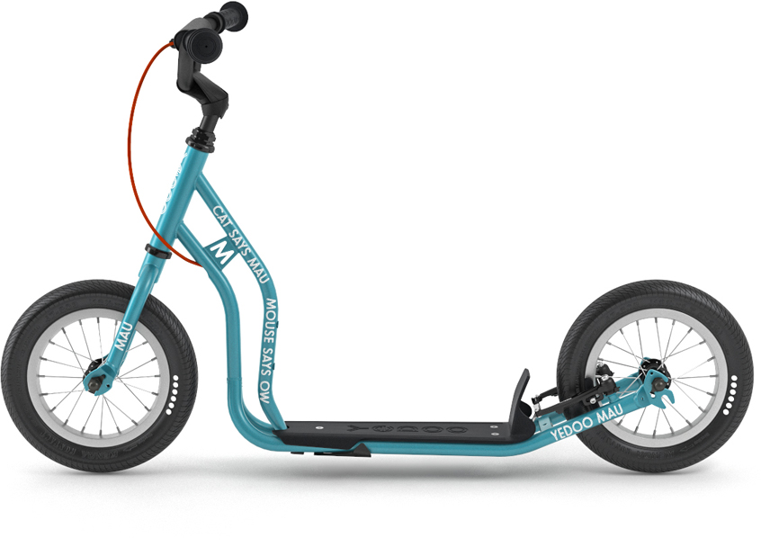 Yedoo Scooter mit Lufträder | Mau | Tealblue