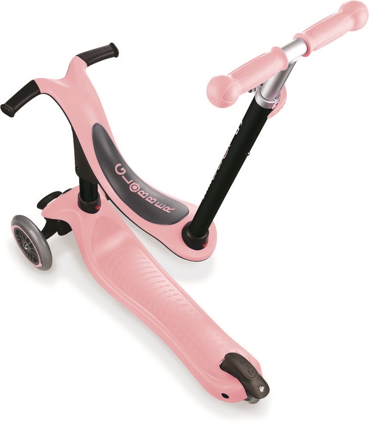 Globber GO UP Sporty with Stabilizer Pastel rosa