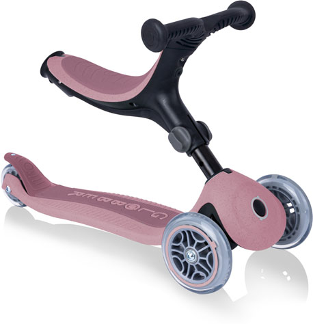 Globber Laufrad / Dreirad | GO UP Foldable Plus Eco | Berry