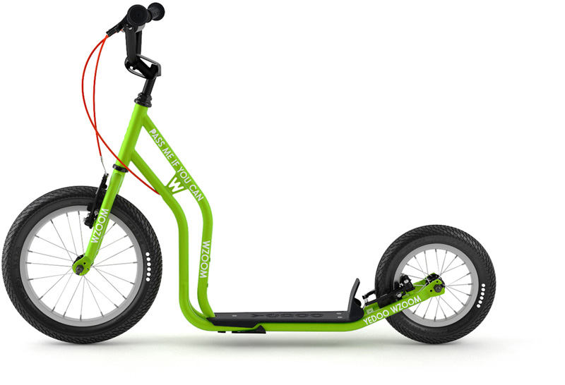 Yedoo Scooter mit Lufträder | Wzoom | Green