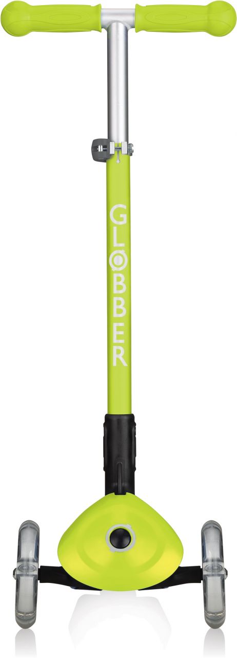 Globber Mini Scooter | Primo Foldable | Anodized T-Bar | Limettengrün