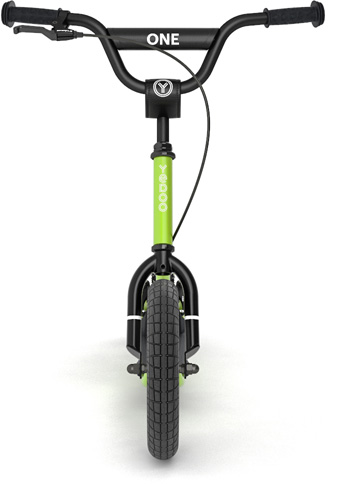 Yedoo Scooter mit Lufträder | One | Grün