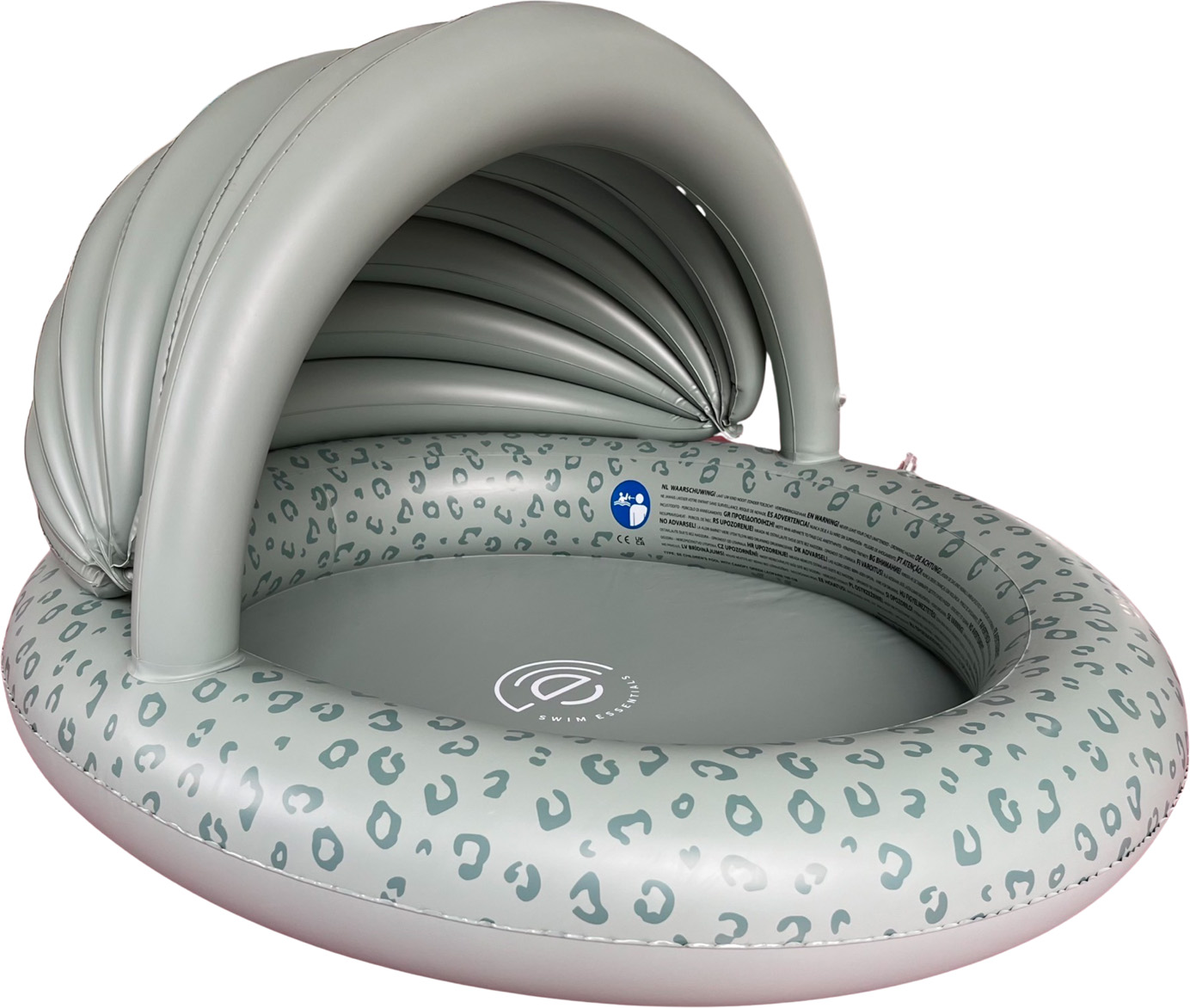 Swim Essentials | Baby Pool 100cm | Green Leopard