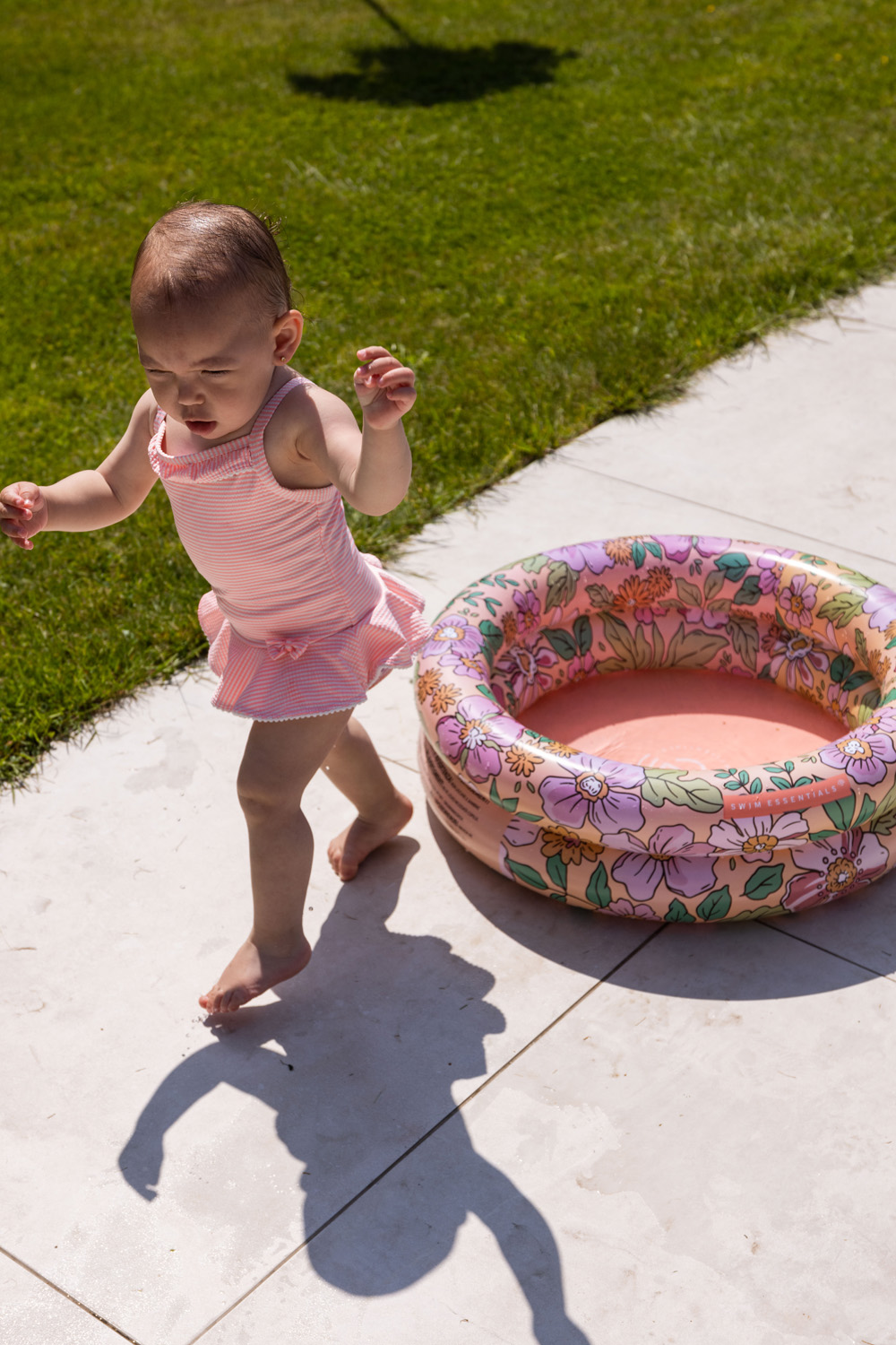 Swim Essentials | Baby Pool 60cm | Pink Blossom