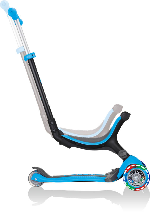 Globber Laufrad / Dreirad | GO UP Foldable Plus Lights | Blau