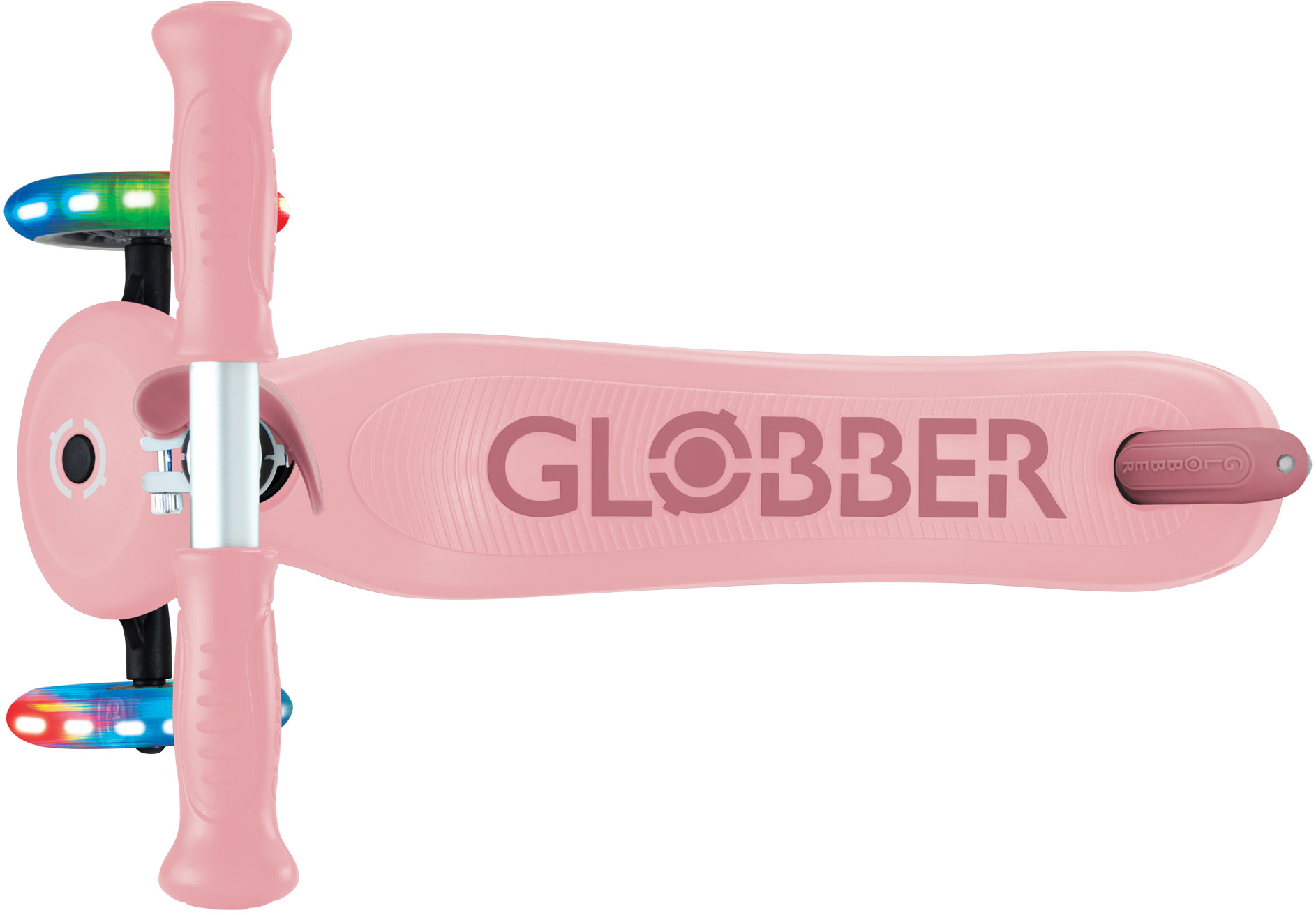 Globber Laufrad / Dreirad | GO UP Sporty Lights | Deep Pastel Pink