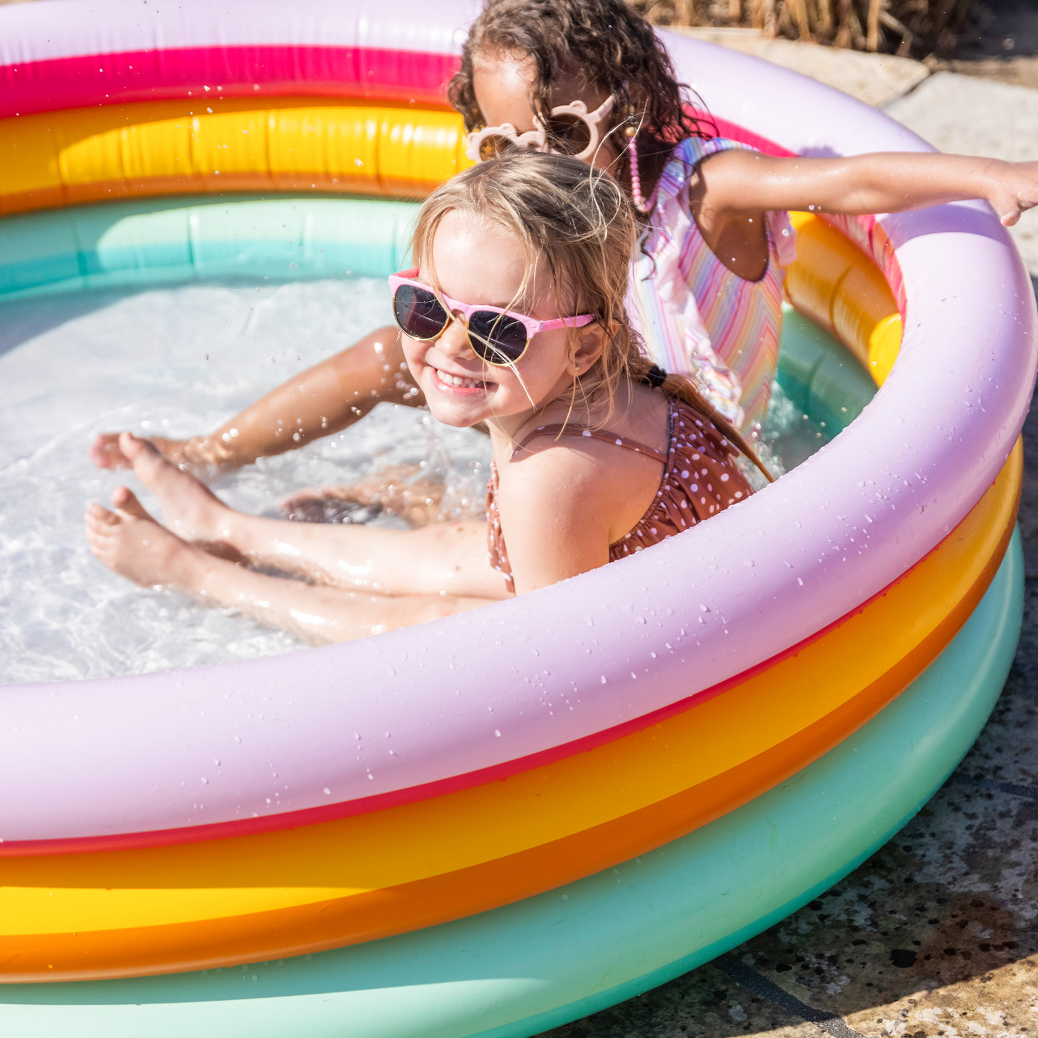 Swim Essentials | Baby Pool 150cm | Rainbow