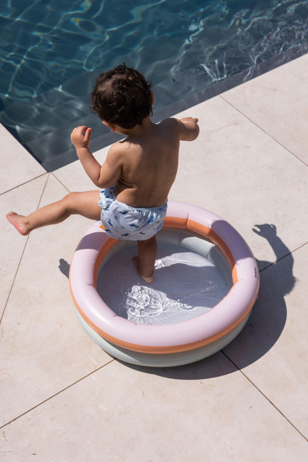 Swim Essentials | Baby Pool 60cm | Rainbow