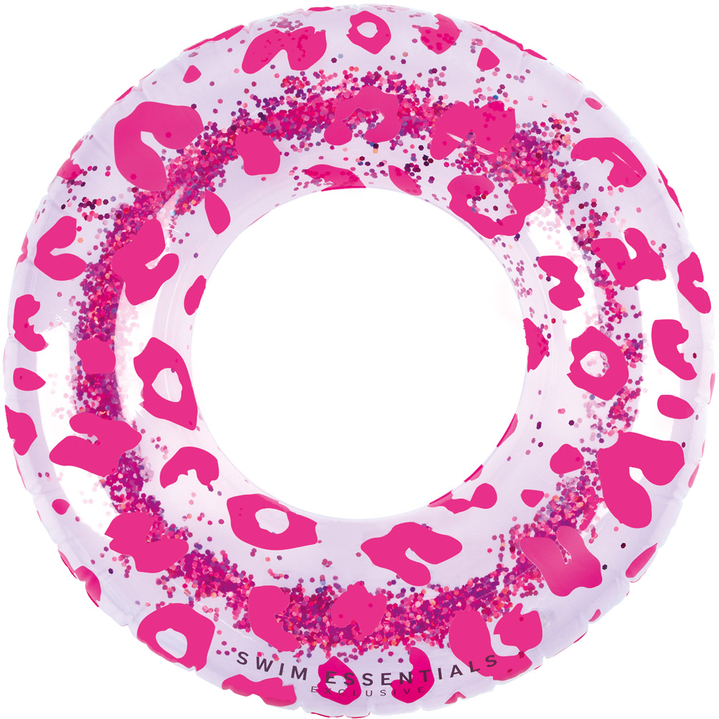 Swim Essentials | Schwimmring 90cm | Neon Leopard